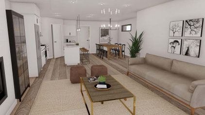 merritt fabrik model living